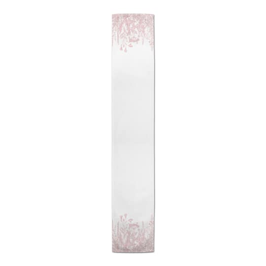 Spring Wildflowers Outdoor Table Runner